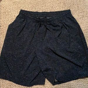9” Blue XL Lululemon shorts
